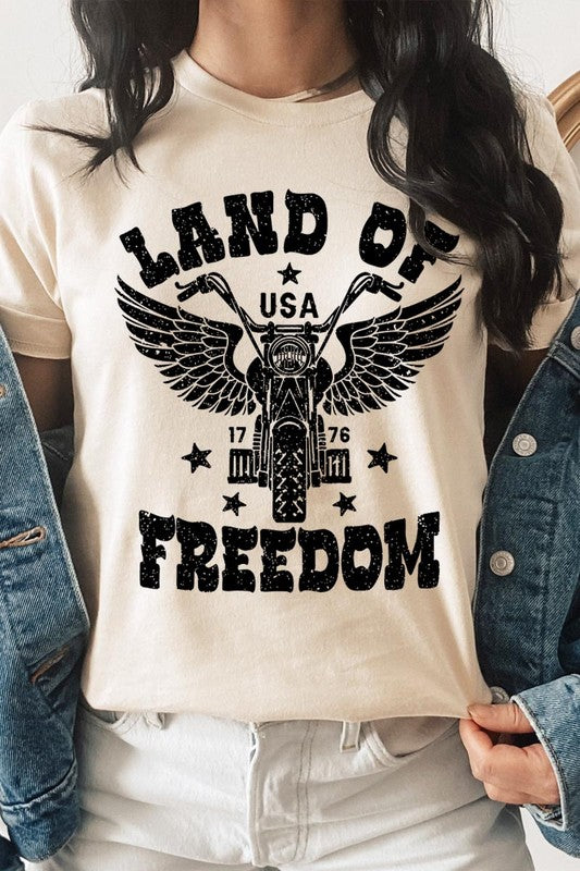 Land of Freedom Graphic T Shirts