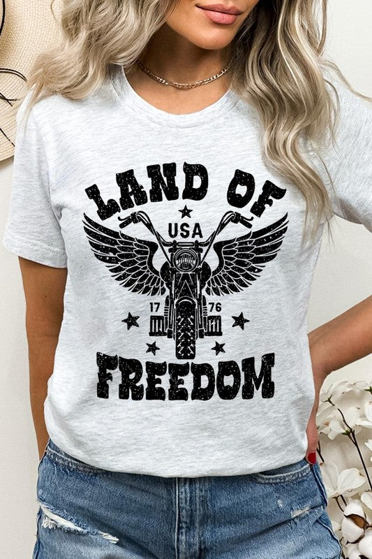 Land of Freedom Graphic T Shirts