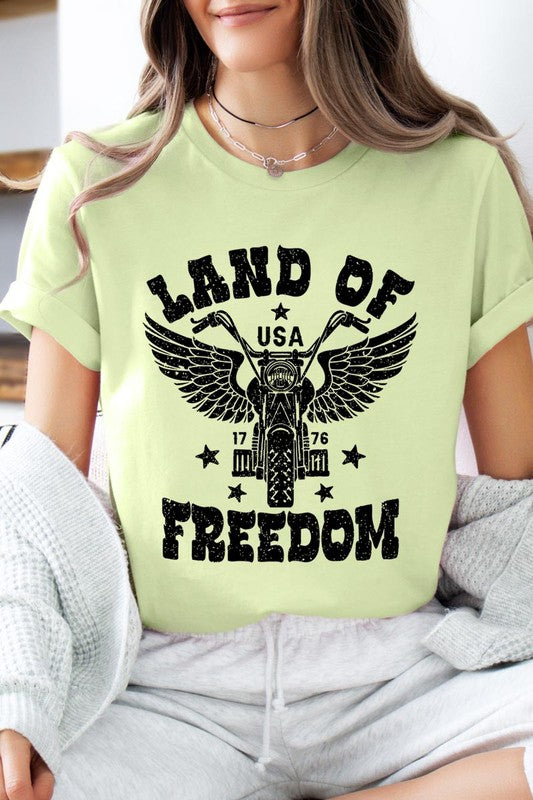 Land of Freedom Graphic T Shirts