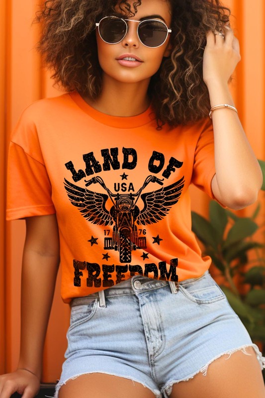 Land of Freedom Graphic T Shirts