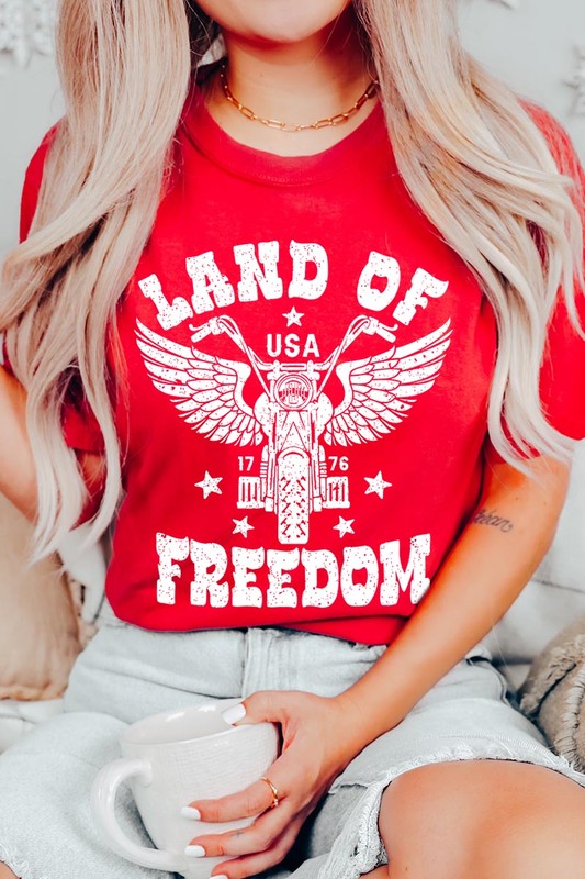 Land of Freedom Graphic T Shirts