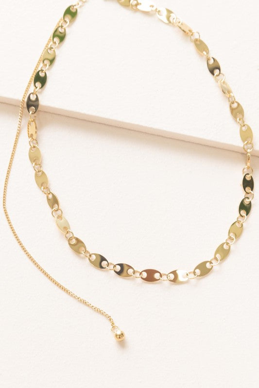 Oval Chain Necklace