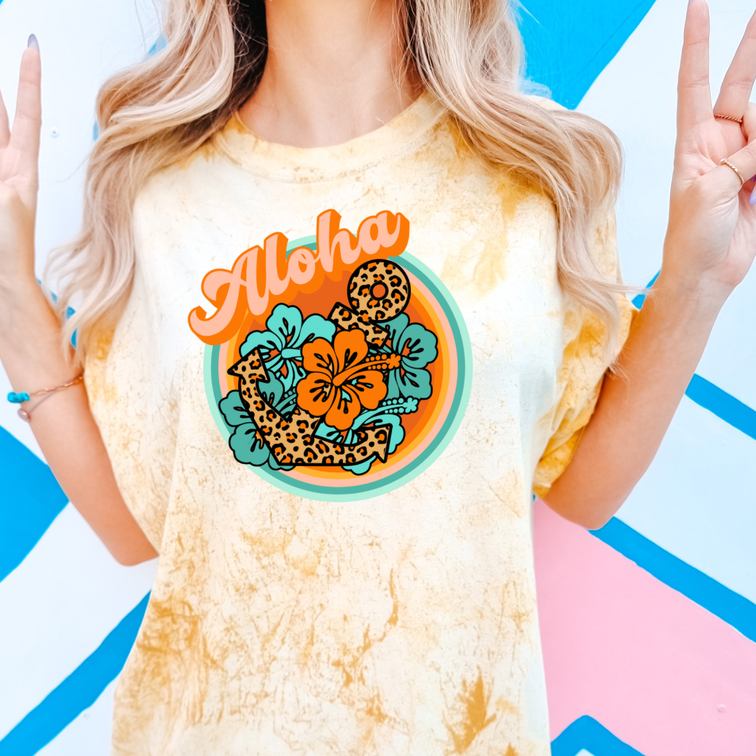 Aloha Beachy Graphic Tee