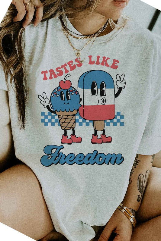 TASTES LIKE FREEDOM GRAPHIC TEE / T-SHIRT