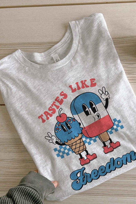 TASTES LIKE FREEDOM GRAPHIC TEE / T-SHIRT