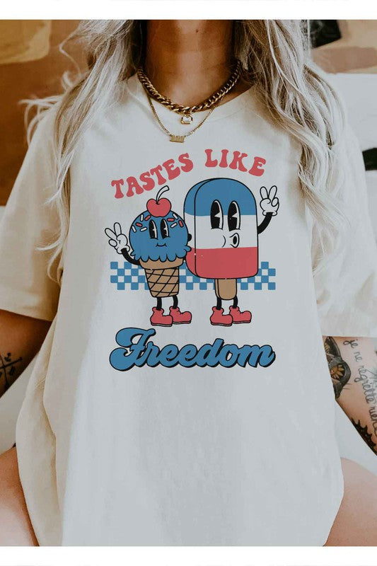 TASTES LIKE FREEDOM GRAPHIC TEE / T-SHIRT