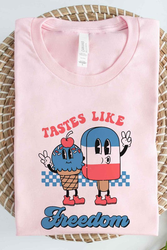 TASTES LIKE FREEDOM GRAPHIC TEE / T-SHIRT