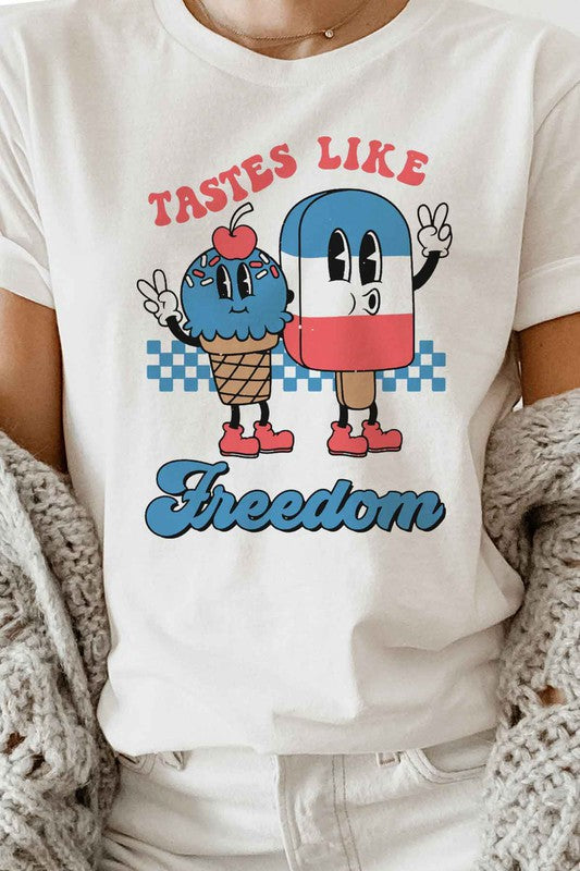 TASTES LIKE FREEDOM GRAPHIC TEE / T-SHIRT