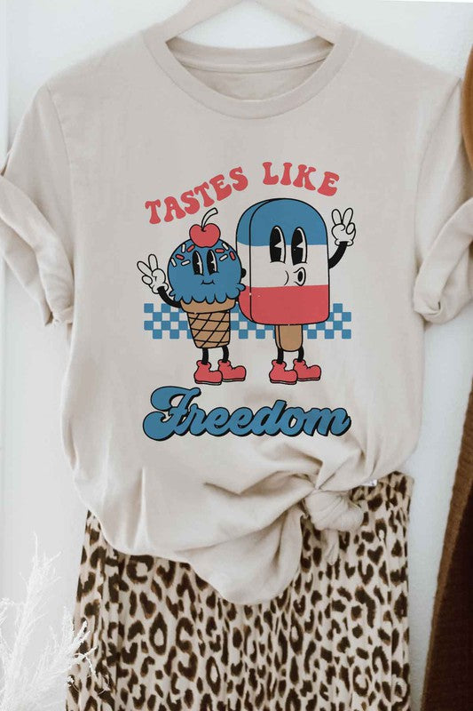 TASTES LIKE FREEDOM GRAPHIC TEE / T-SHIRT