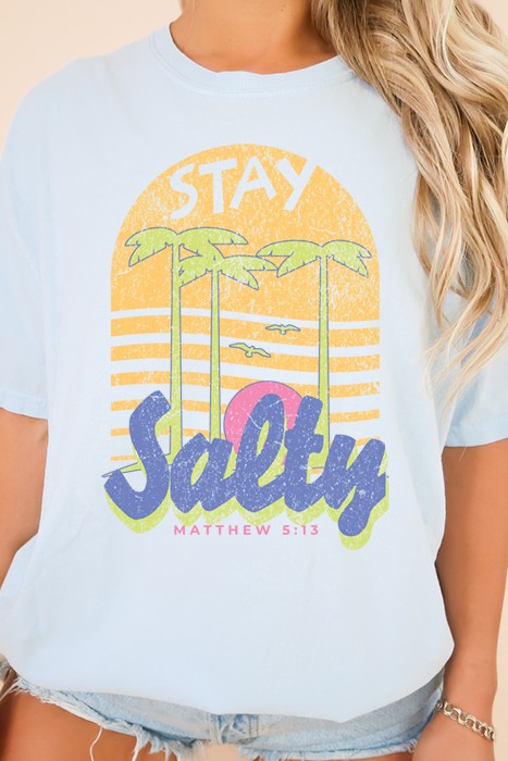 Stay Salty Oversized Tee