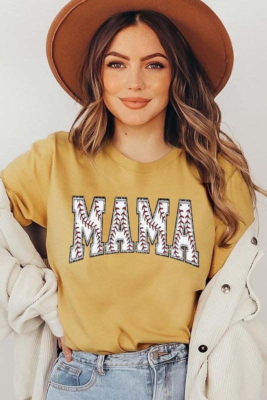 Baseball Mama Mothers Day Graphic T Shirts