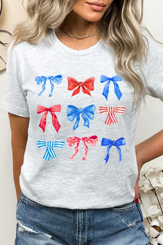 Coquette 4th Of July America Graphic T Shirts