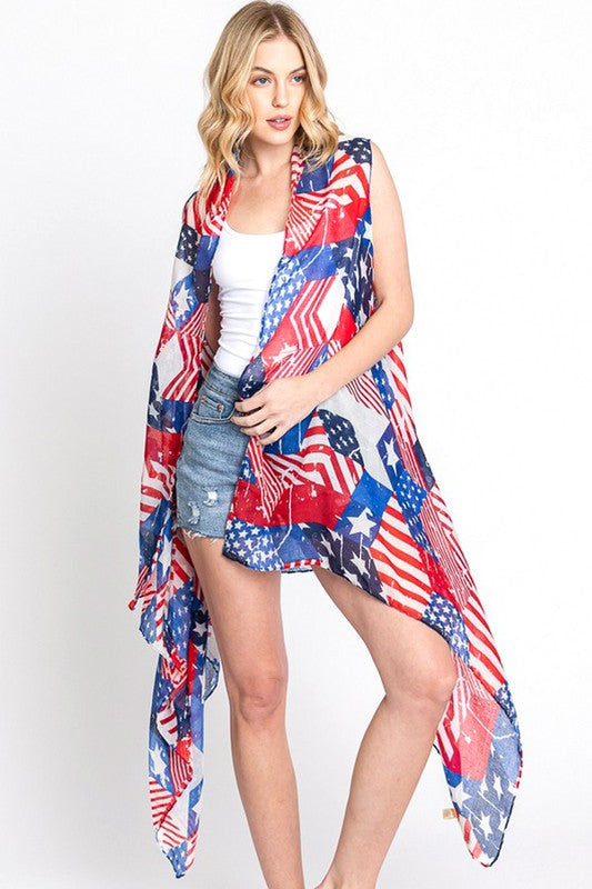 American Flag Everyday Vest