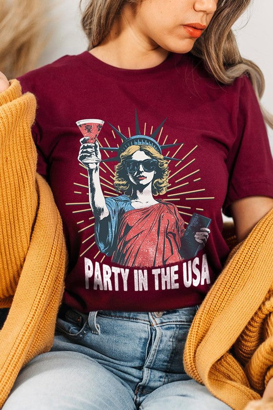 Party in the USA Graphic T Shirts