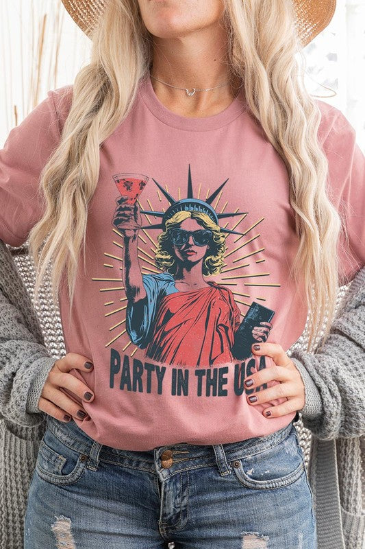 Party in the USA Graphic T Shirts