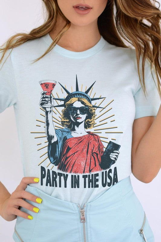 Party in the USA Graphic T Shirts