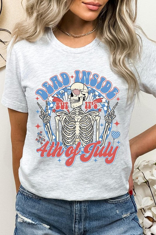 Dead Inside 4th of July Graphic T Shirts