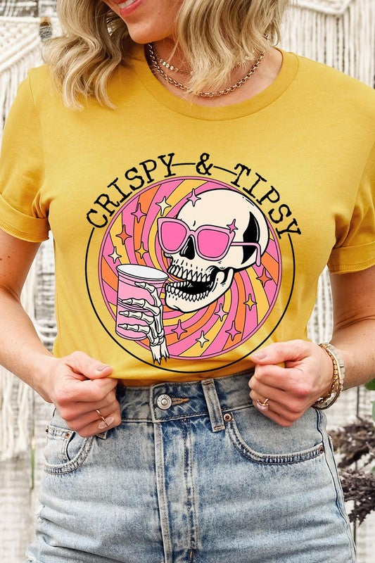 Crispy&Tipsy Graphic T Shirts