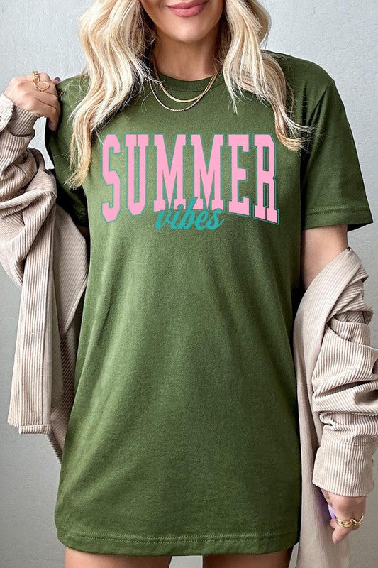 Summer Vibes Graphic T Shirts