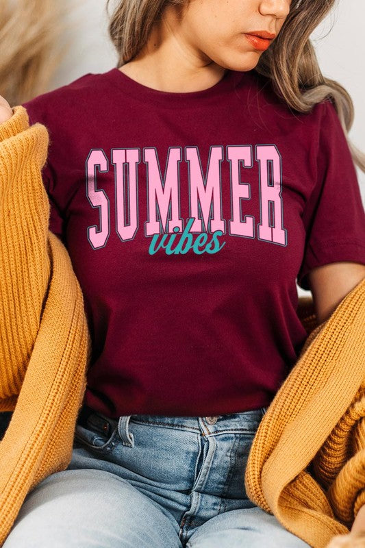 Summer Vibes Graphic T Shirts