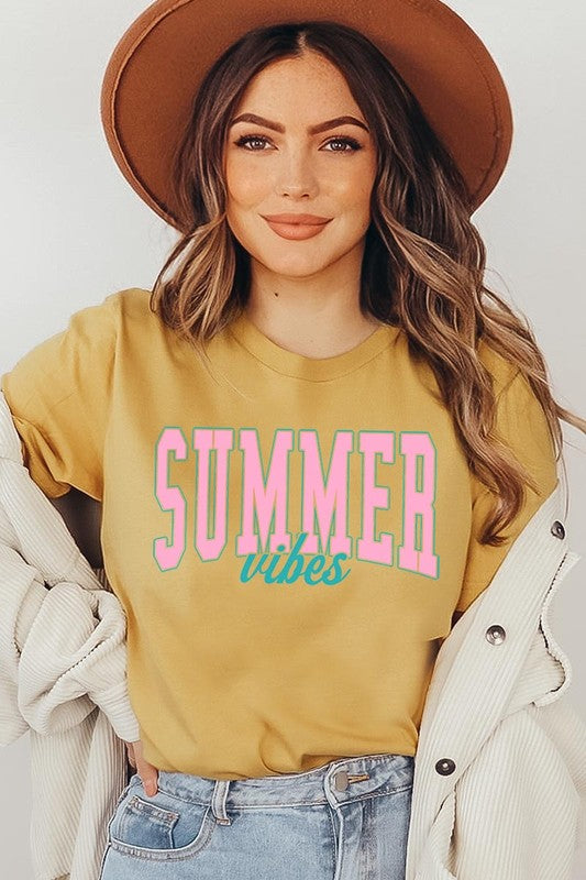 Summer Vibes Graphic T Shirts