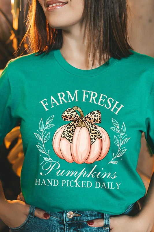 Farm Fresh Pumpkins Graphic Tee