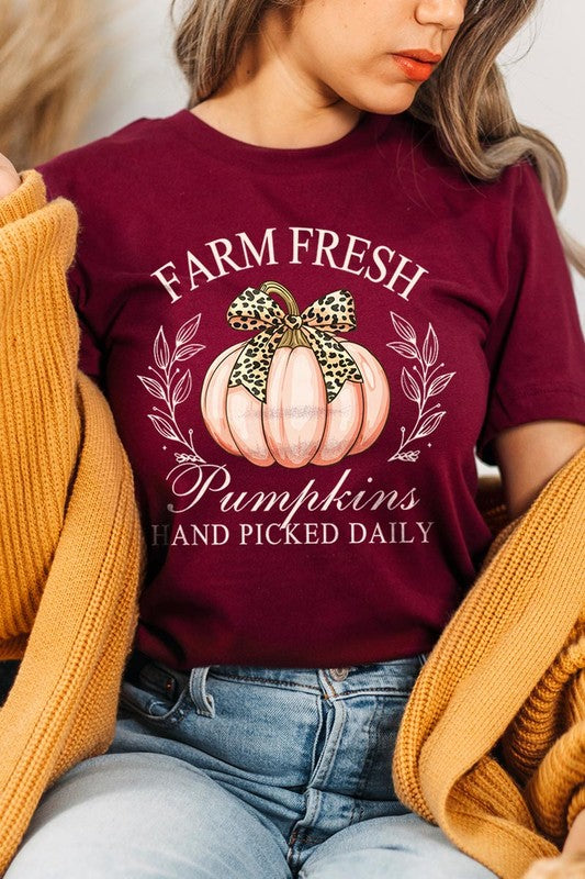 Farm Fresh Pumpkins Graphic Tee