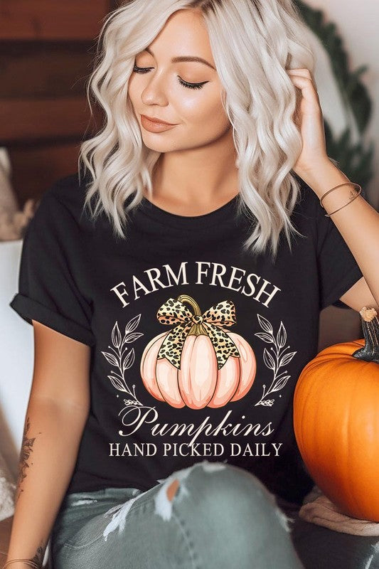 Farm Fresh Pumpkins Graphic Tee