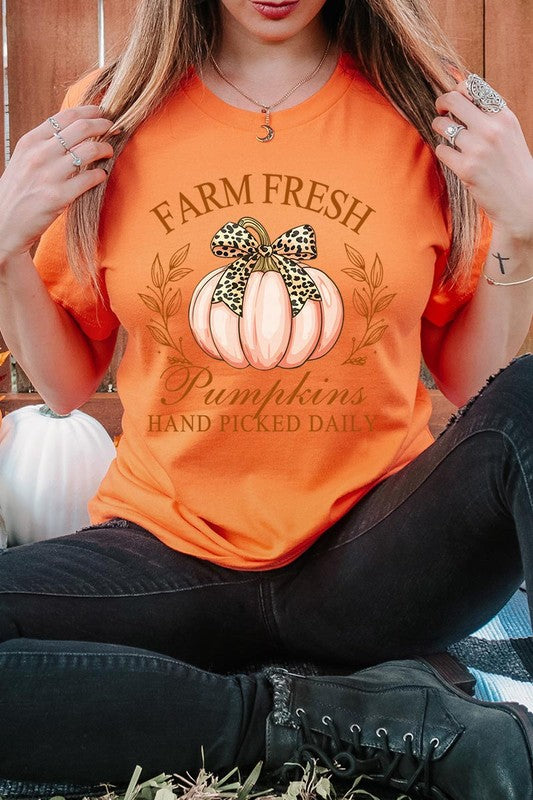 Farm Fresh Pumpkins Graphic Tee