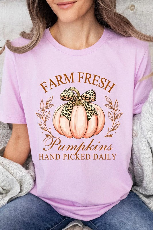 Farm Fresh Pumpkins Graphic Tee