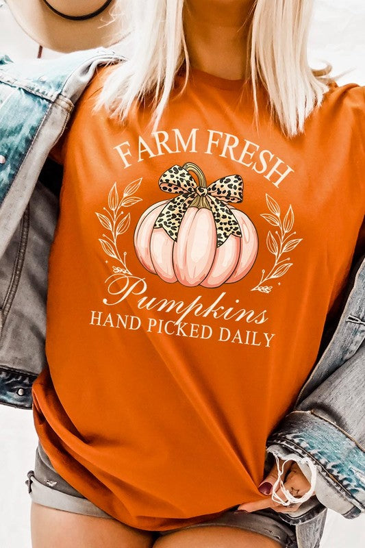 Farm Fresh Pumpkins Graphic Tee