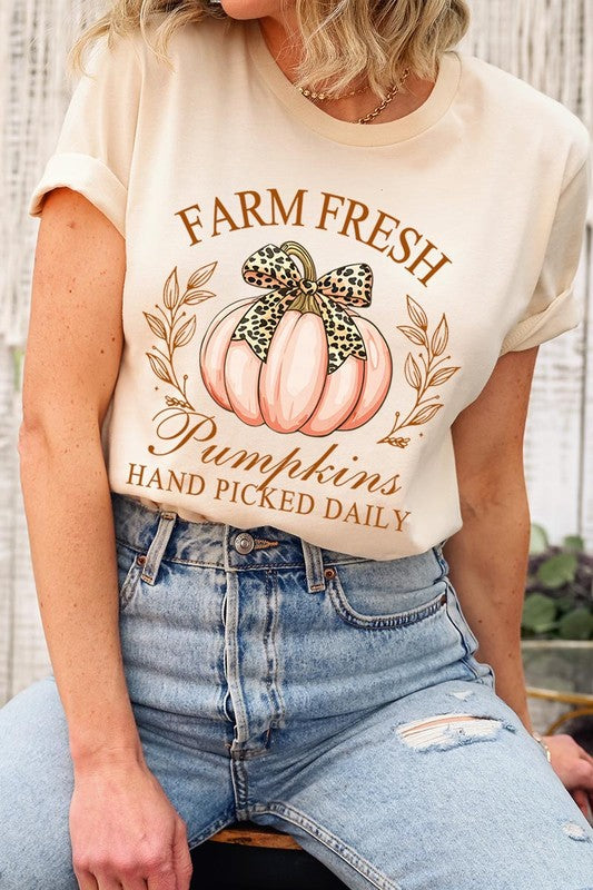 Farm Fresh Pumpkins Graphic Tee