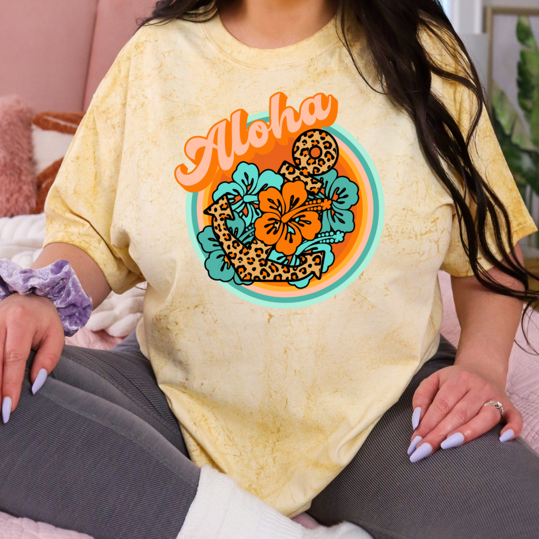 Aloha Beachy Graphic Tee