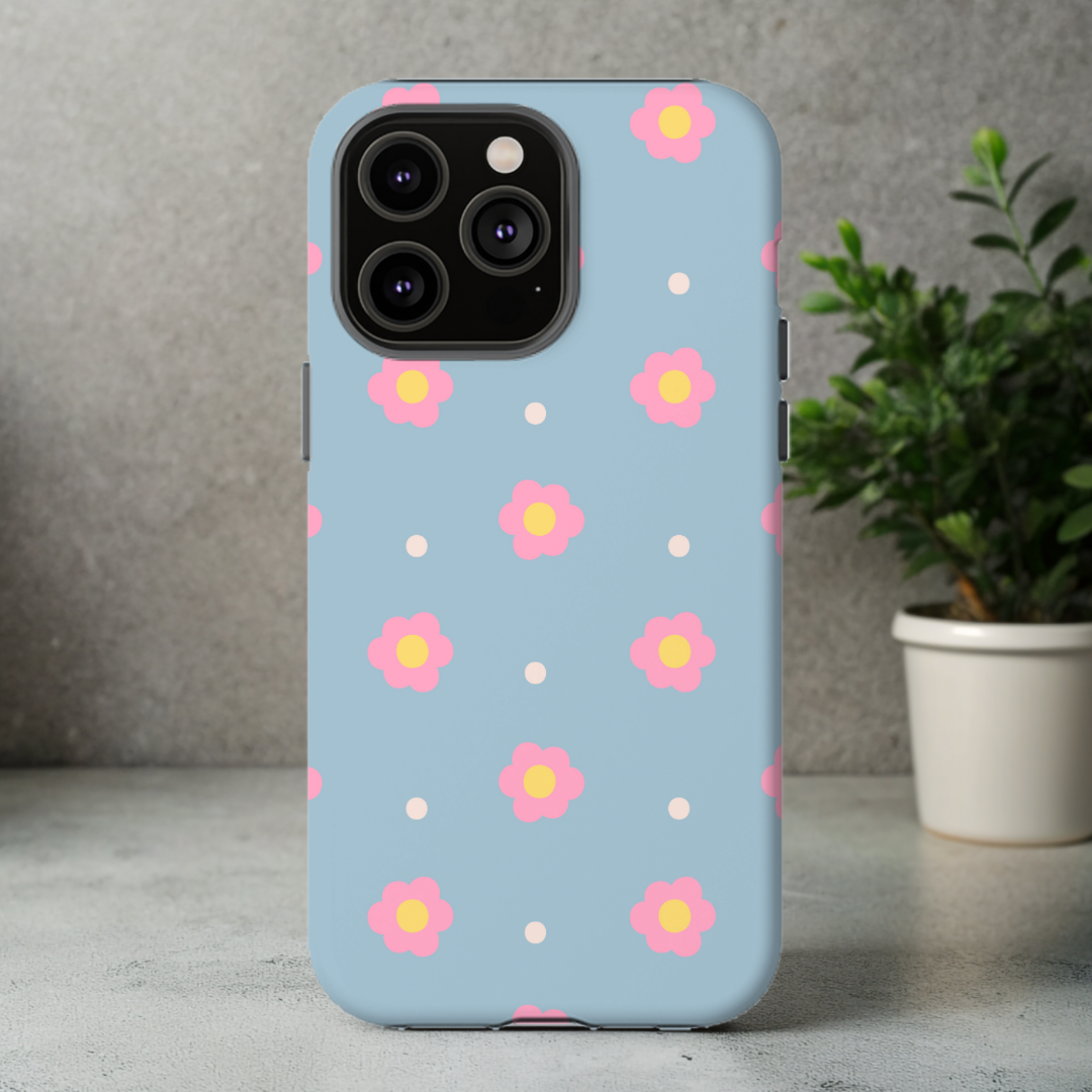 Flower Aesthetic iPhone Case, Trendy Flexi Cases