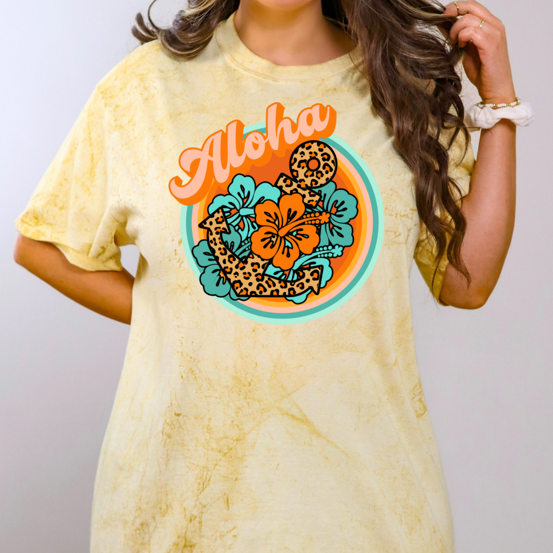 Aloha Beachy Graphic Tee