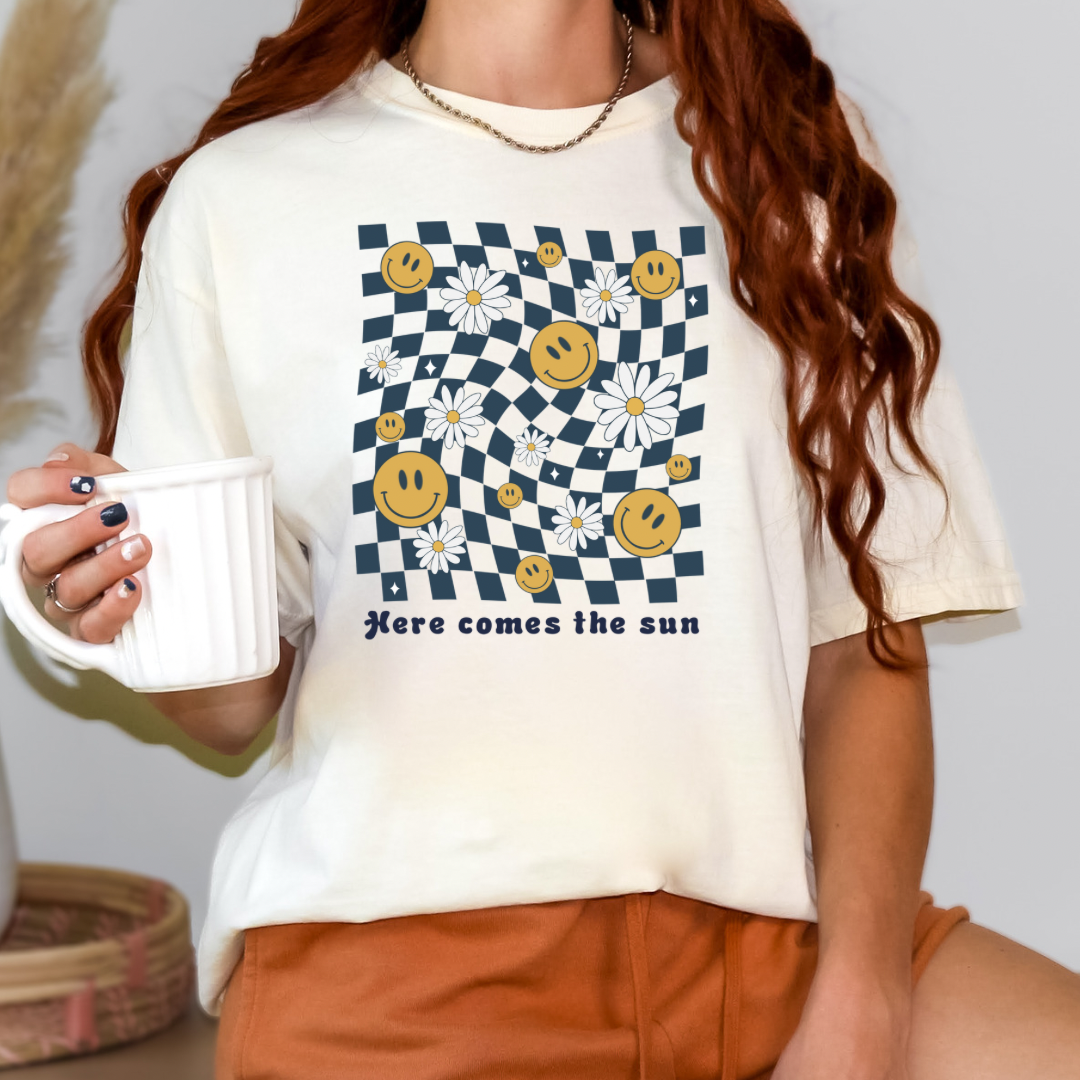 Here Comes The Sun Graphic Tee, Comfort Colors