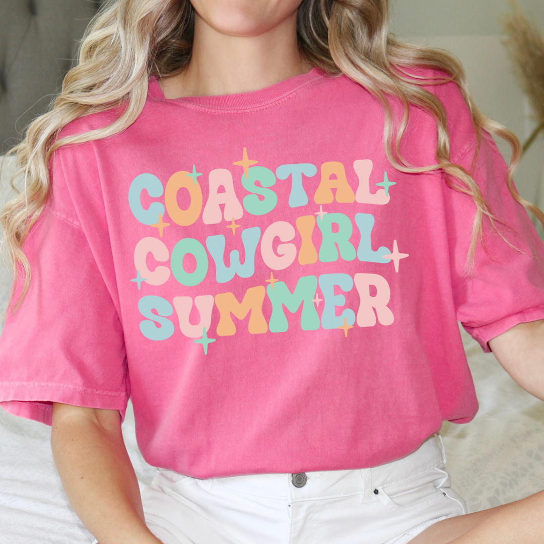 Coastal Cowgirl Summer Graphic Tee