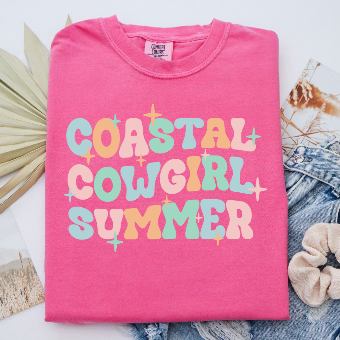 Coastal Cowgirl Summer Graphic Tee