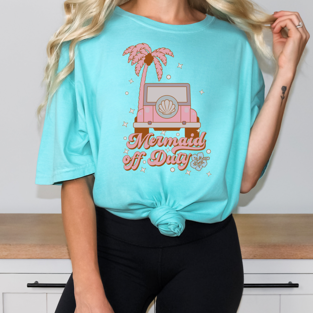 Mermaid off duty Graphic Tee