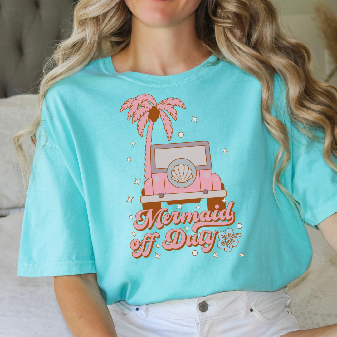 Mermaid off duty Graphic Tee