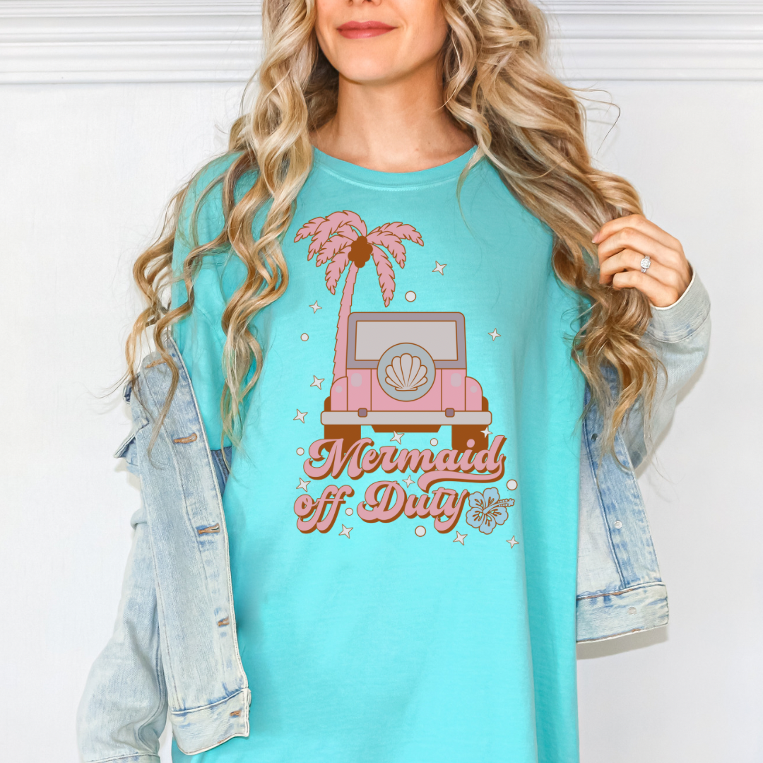 Mermaid off duty Graphic Tee