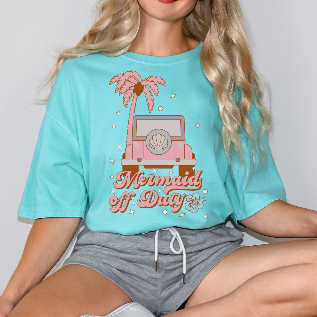 Mermaid off duty Graphic Tee