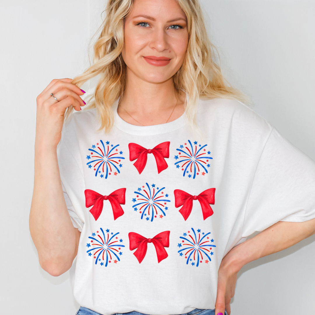 4th of July American Graphic Tee