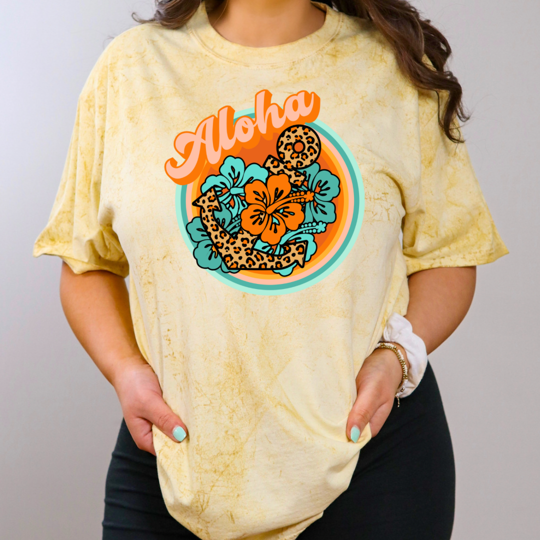 Aloha Beachy Graphic Tee