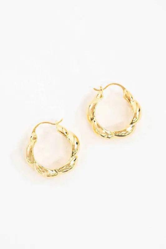 Baker Hoop Earrings Lovoda