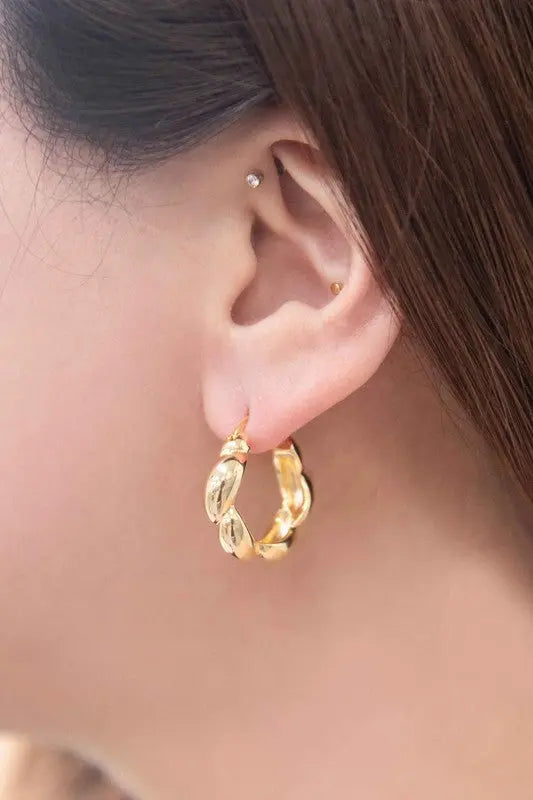 Baker Hoop Earrings Lovoda