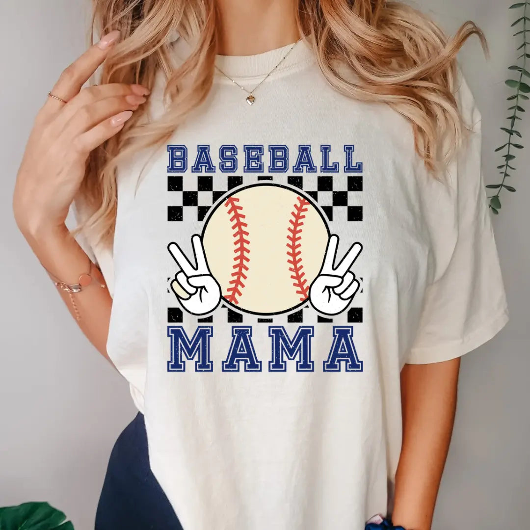 Baseball Mama Graphic Tee Printify