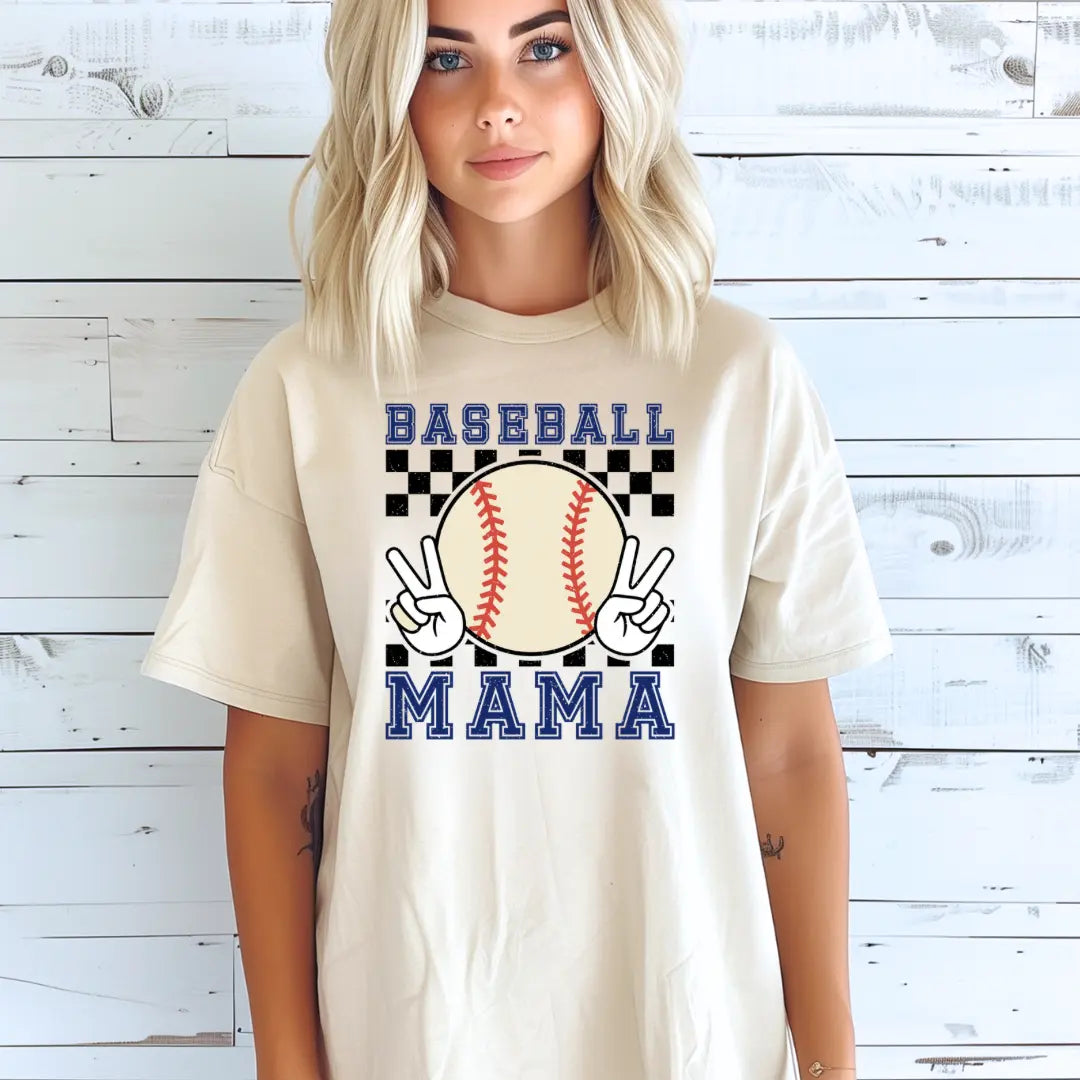 Baseball Mama Graphic Tee Printify