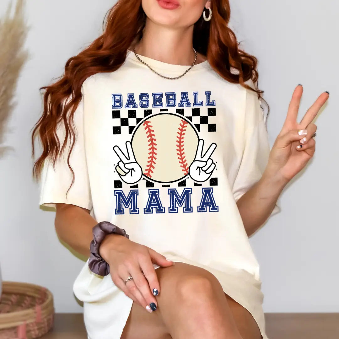 Baseball Mama Graphic Tee Printify