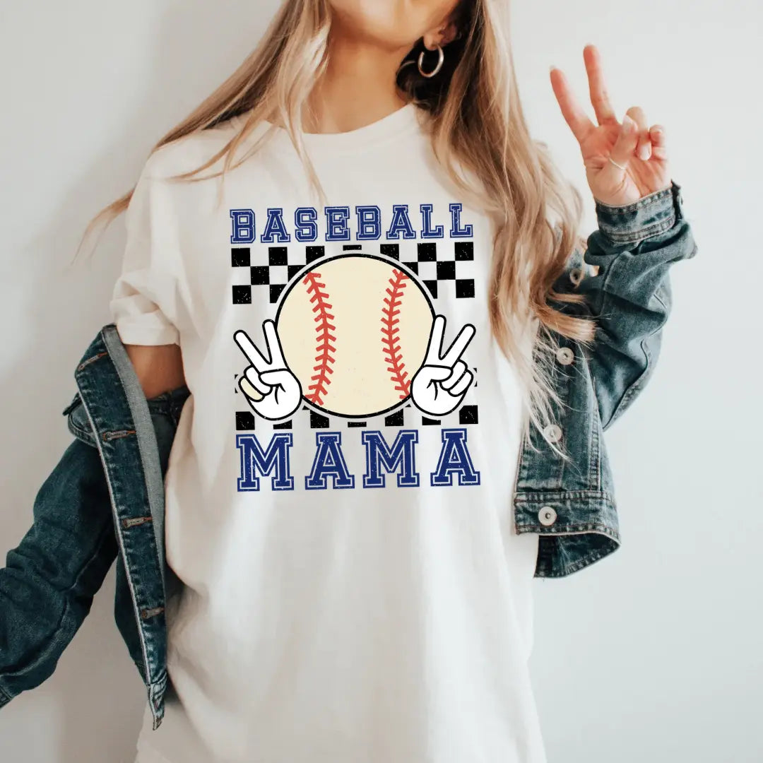 Baseball Mama Graphic Tee Printify